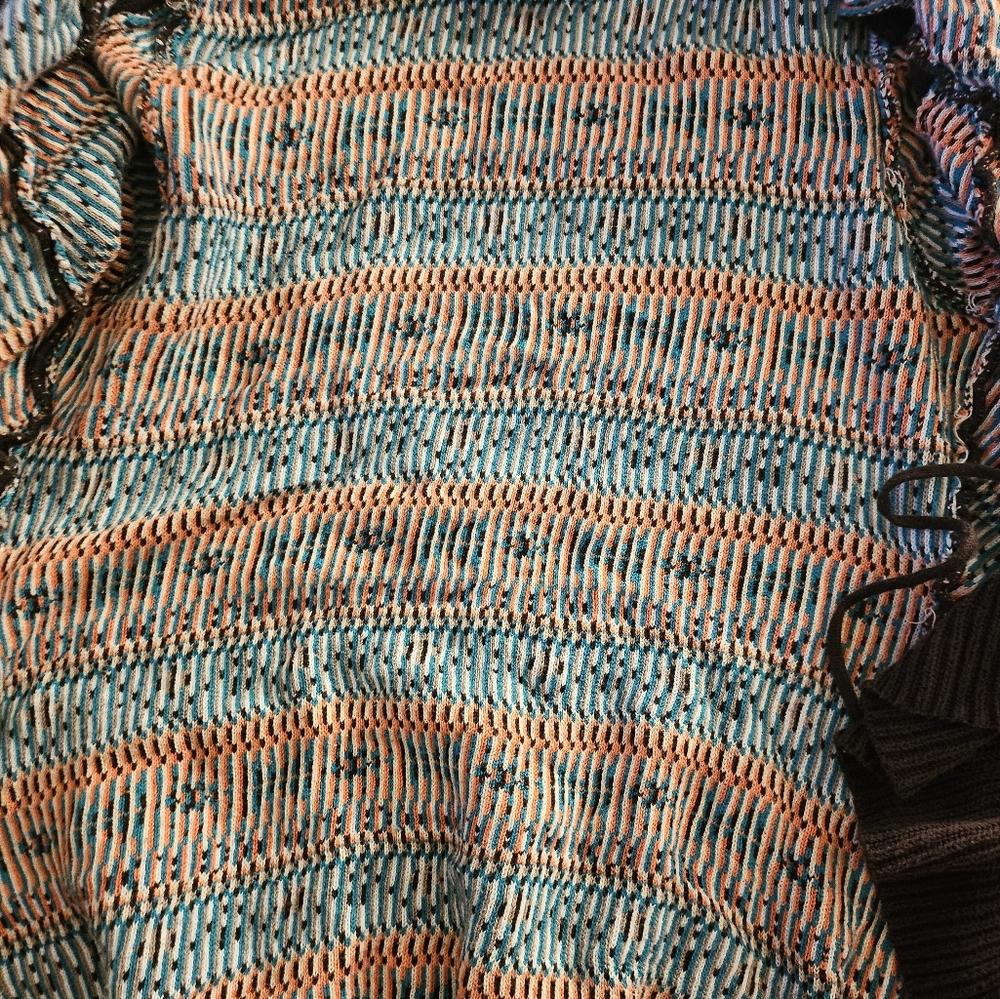 Powder River Outfitters Panhandle Cardigan, Shawl, Wrap. Aztec, Southwest - Picture 7 of 7